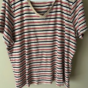 Oversized striped tshirt